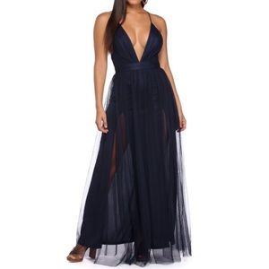 Navy Blue Prom/Formal Dress
